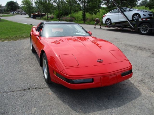 1993 Red Chevrolet Corvette Coupe