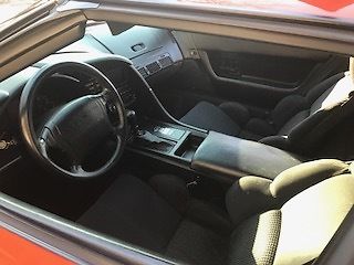 1993 Red Chevrolet Corvette Coupe