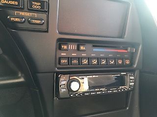 1993 Red Chevrolet Corvette Coupe