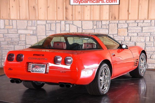 1993 Red Chevrolet Corvette --