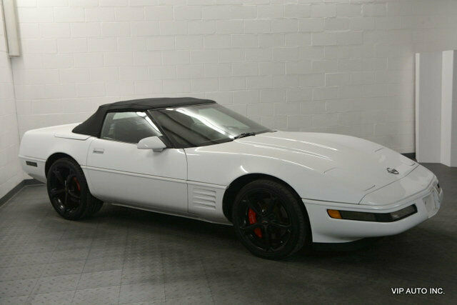 1993 White Chevrolet Corvette Convertible