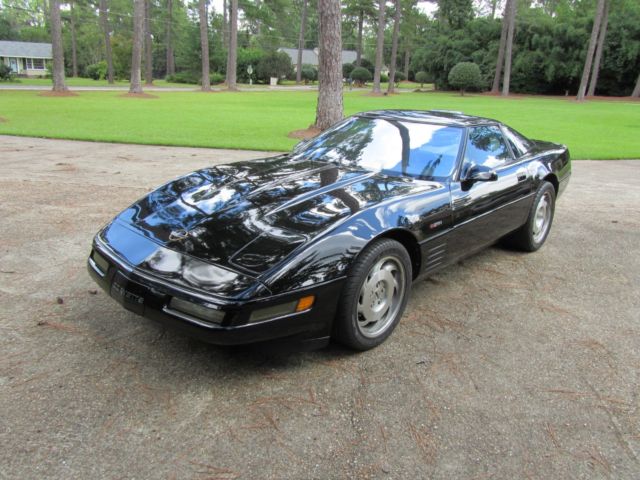 1993 Black Chevrolet Corvette