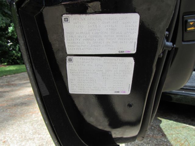 1993 Black Chevrolet Corvette