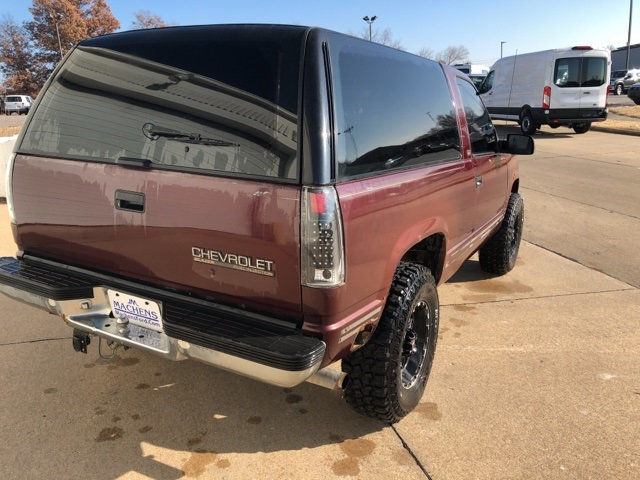 1993 Burgundy Chevrolet Blazer SUV