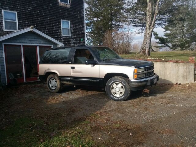 1993 Black Chevrolet Blazer SUV