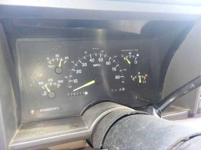 1993 Black Chevrolet Blazer SUV