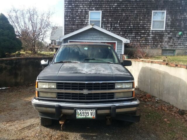 1993 Black Chevrolet Blazer SUV