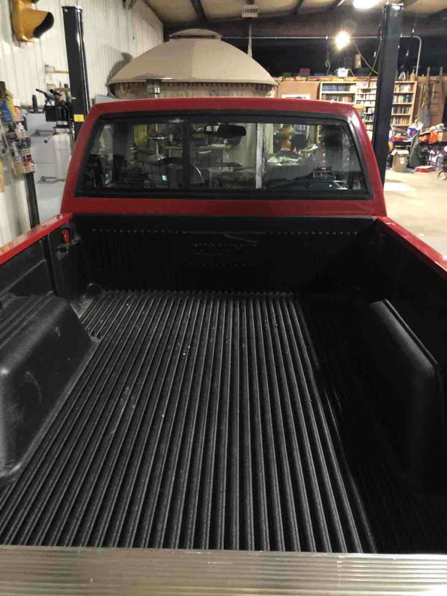 1993 Red Chevrolet S10 Pickup