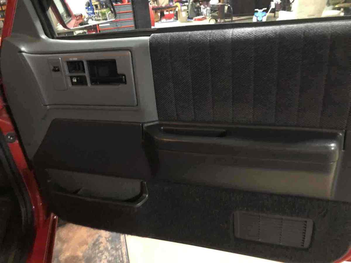 1993 Red Chevrolet S10 Pickup