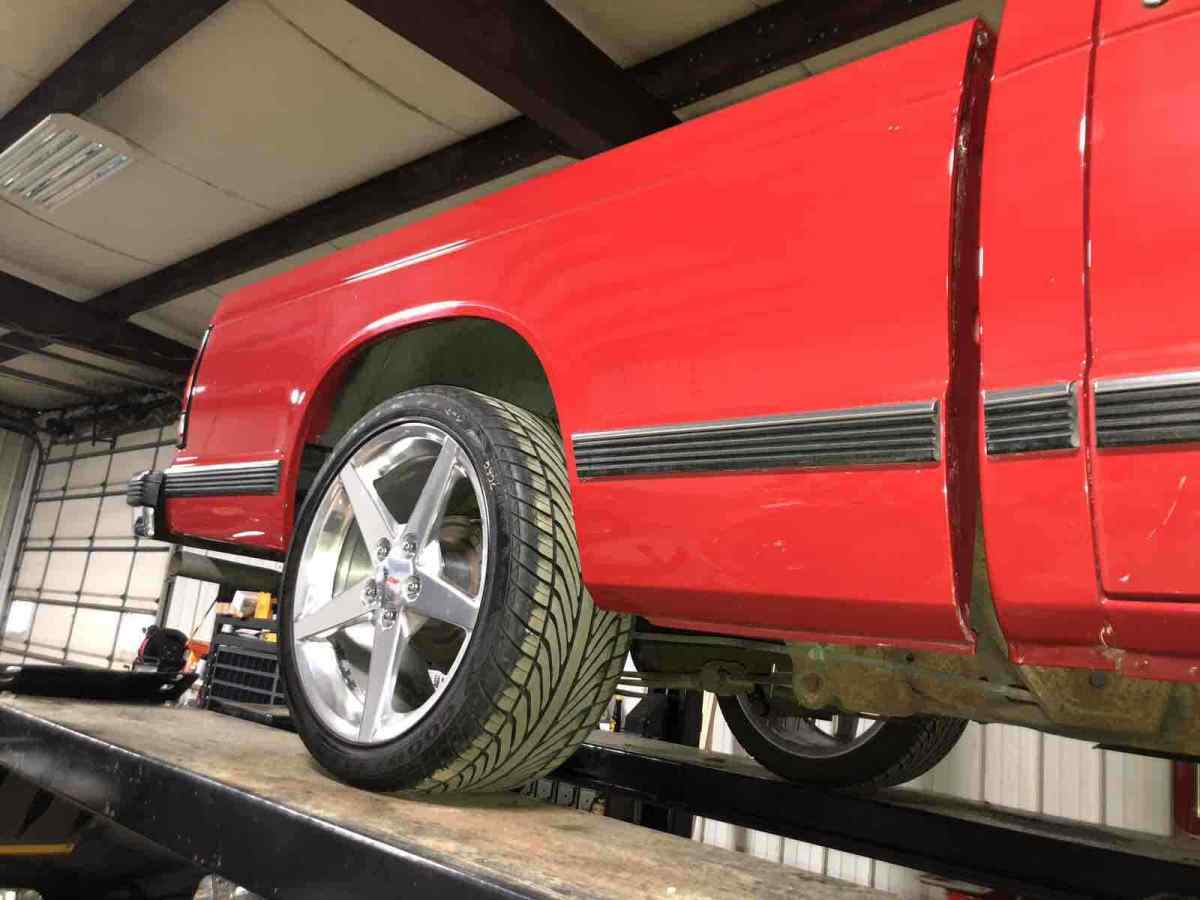 1993 Red Chevrolet S10 Pickup