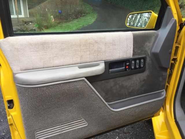 1993 Yellow Chevrolet C/K Pickup 1500 Standard Cab Pickup