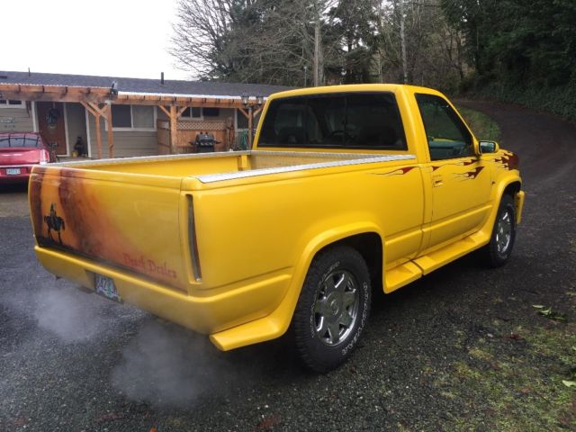 1993 Yellow Chevrolet C/K Pickup 1500 Standard Cab Pickup