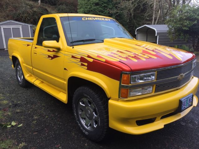 1993 Yellow Chevrolet C/K Pickup 1500 Standard Cab Pickup