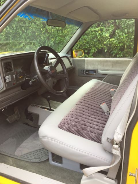1993 Yellow Chevrolet C/K Pickup 1500 Standard Cab Pickup