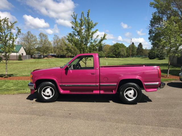1993 RASPBERRY METALLIC Chevrolet C/K Pickup 1500 Standard Cab Pickup