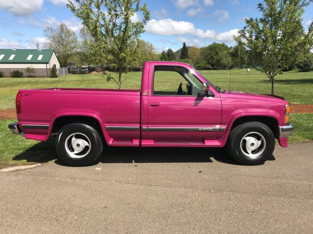 1993 RASPBERRY METALLIC Chevrolet C/K Pickup 1500 Standard Cab Pickup