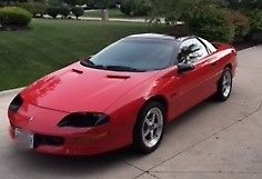 1993 Red Chevrolet Camaro Coupe