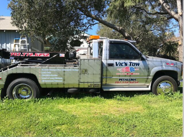 1993 Silver Chevrolet HD Cab & Chassis