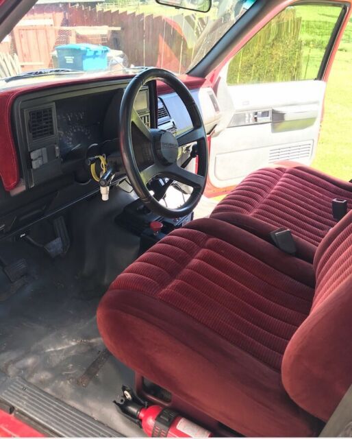 1993 Silver Chevrolet HD Cab & Chassis