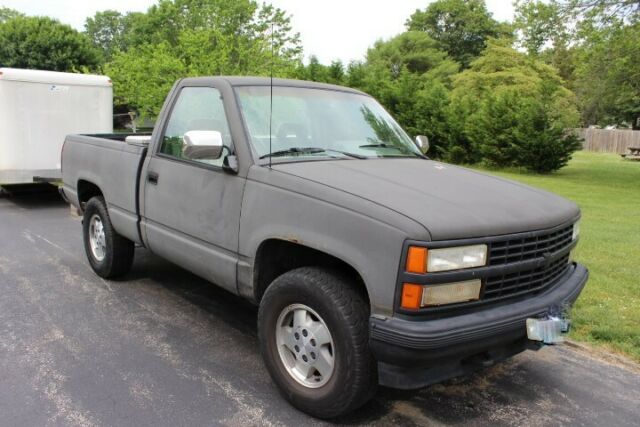 1993 Black Chevrolet Other Pickups Standard Cab Pickup