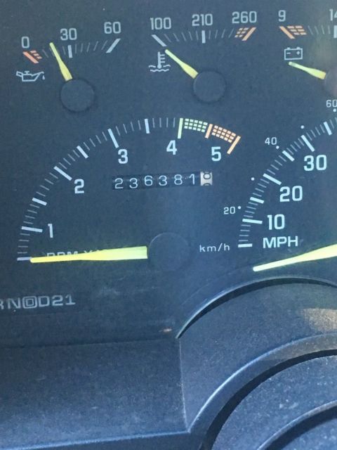 1993 Black Chevrolet C/K Pickup 1500