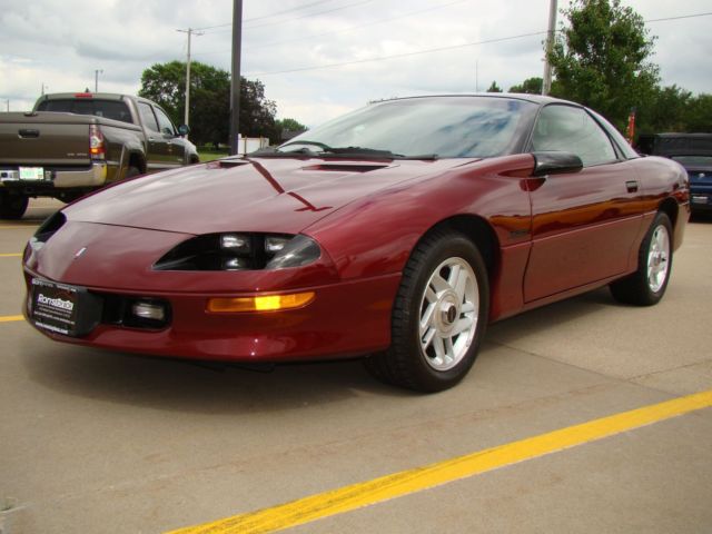 1993 Burgundy Chevrolet Camaro Coupe