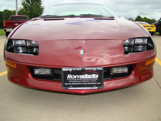 1993 Burgundy Chevrolet Camaro Coupe