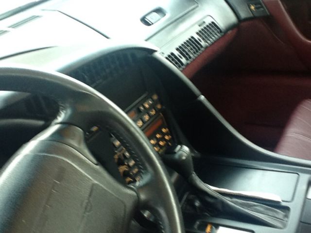 1993 Burgundy Chevrolet Corvette Coupe