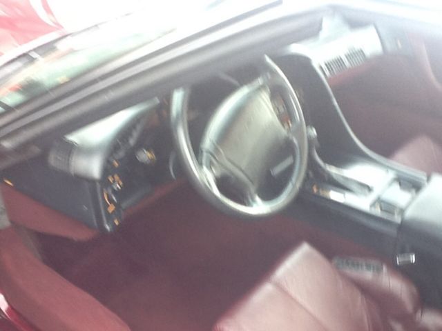 1993 Burgundy Chevrolet Corvette Coupe