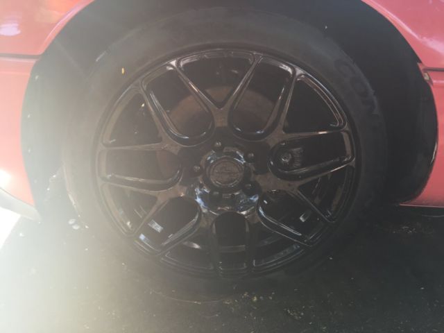 1993 Red Chevrolet Corvette