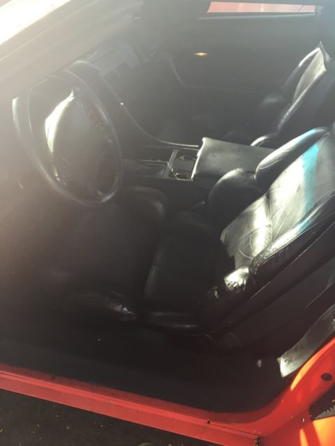 1993 Red Chevrolet Corvette