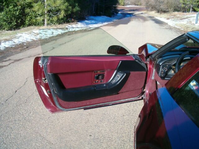 1993 Ruby Chevrolet Corvette Coupe