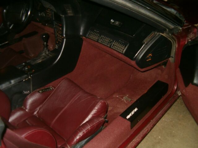 1993 Ruby Chevrolet Corvette Coupe