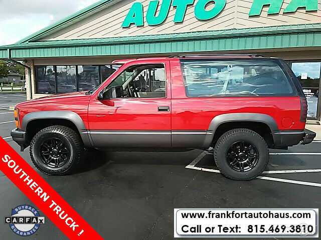 1993 Red Chevrolet Blazer SUV