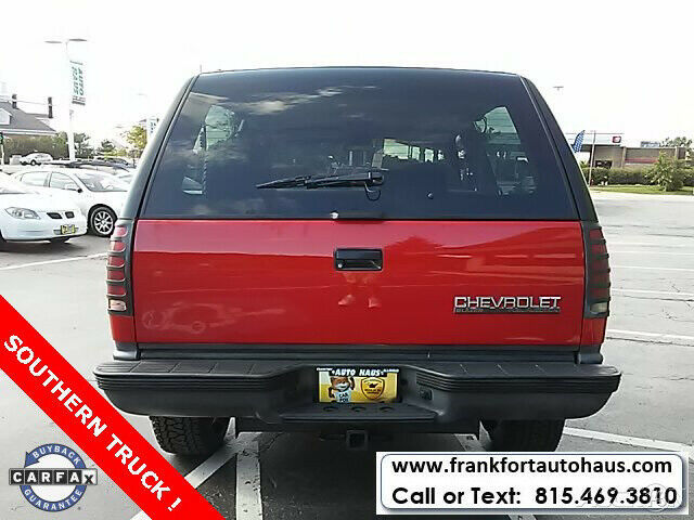 1993 Red Chevrolet Blazer SUV