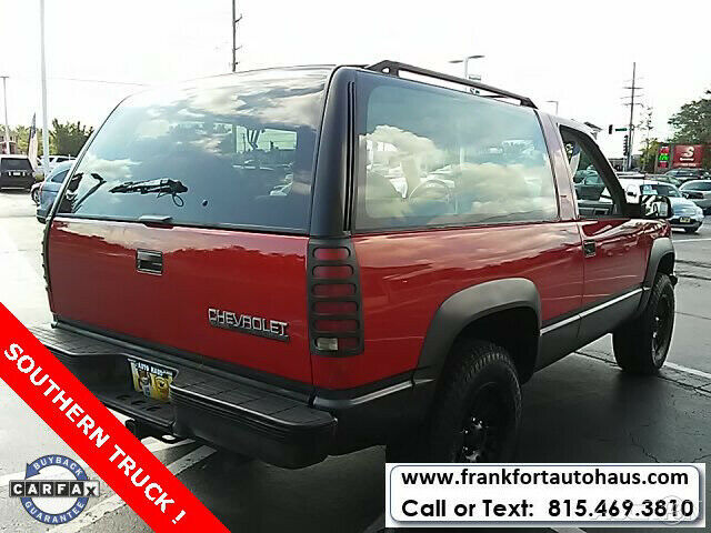 1993 Red Chevrolet Blazer SUV