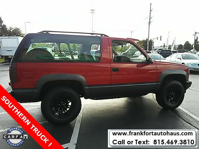 1993 Red Chevrolet Blazer SUV