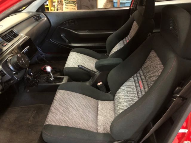 1993 Red Honda Civic Hatchback