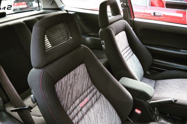 1993 Red Honda Civic Hatchback