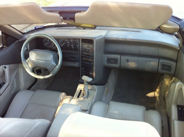 1993 Teal Cadillac Allante Convertible