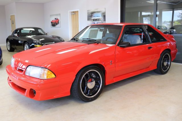 1993 Red Ford Mustang Coupe