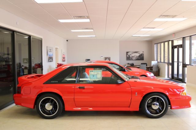 1993 Red Ford Mustang Coupe