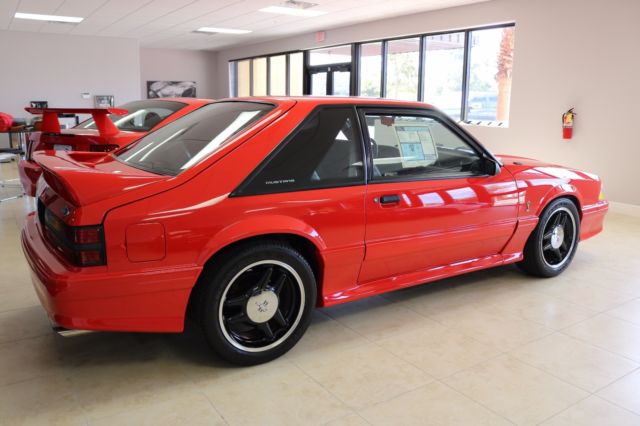 1993 Red Ford Mustang Coupe