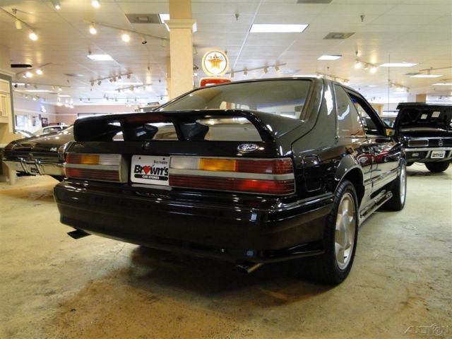 1993 Black Ford Mustang Hatchback