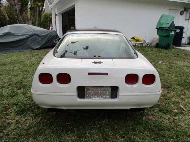 1993 Yellow Chevrolet Corvette