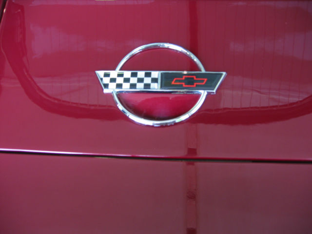 1993 Red Chevrolet Corvette Coupe