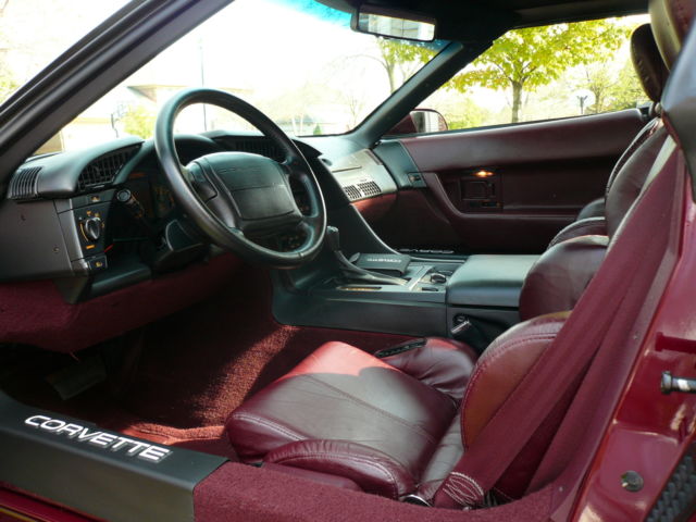1993 Red Chevrolet Corvette Coupe