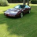 1993 Maroon Chevrolet Corvette Hatchback
