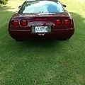 1993 Maroon Chevrolet Corvette Hatchback