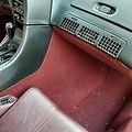 1993 Maroon Chevrolet Corvette Hatchback